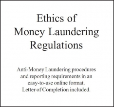 Online Ethics Training - Ethics of Money Laundering Regulations