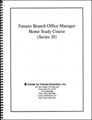 Futures Branch Office Manager Home Study Course (Series 30)